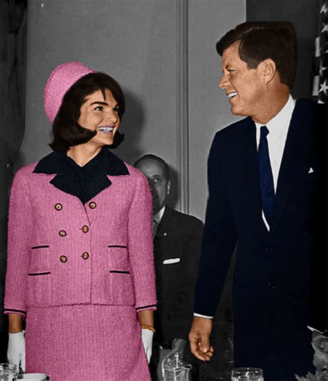 jackie kennedy's pink chanel|jackie kennedy pink suit photos.